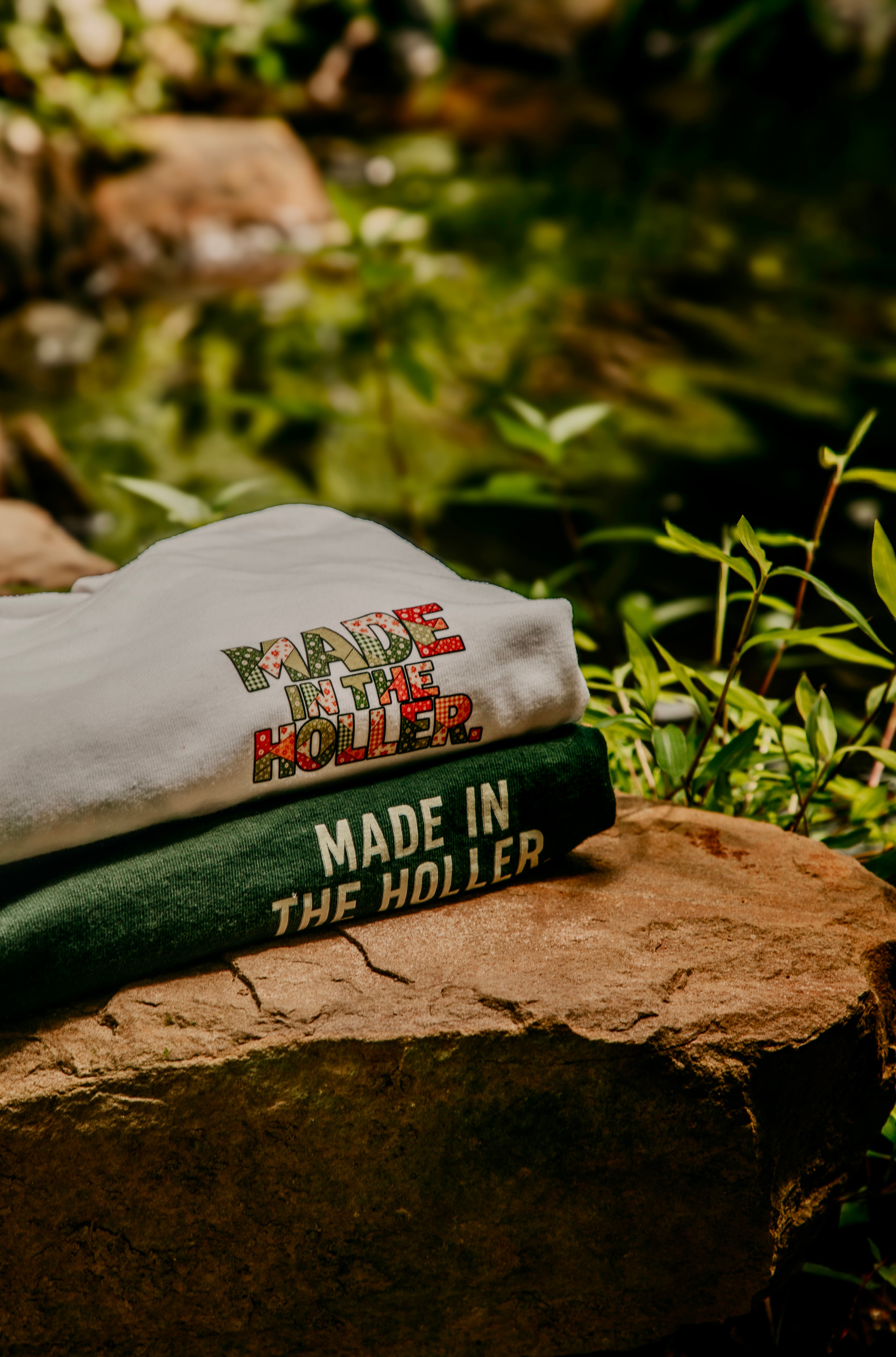 Quilted Pattern Logo Tee
