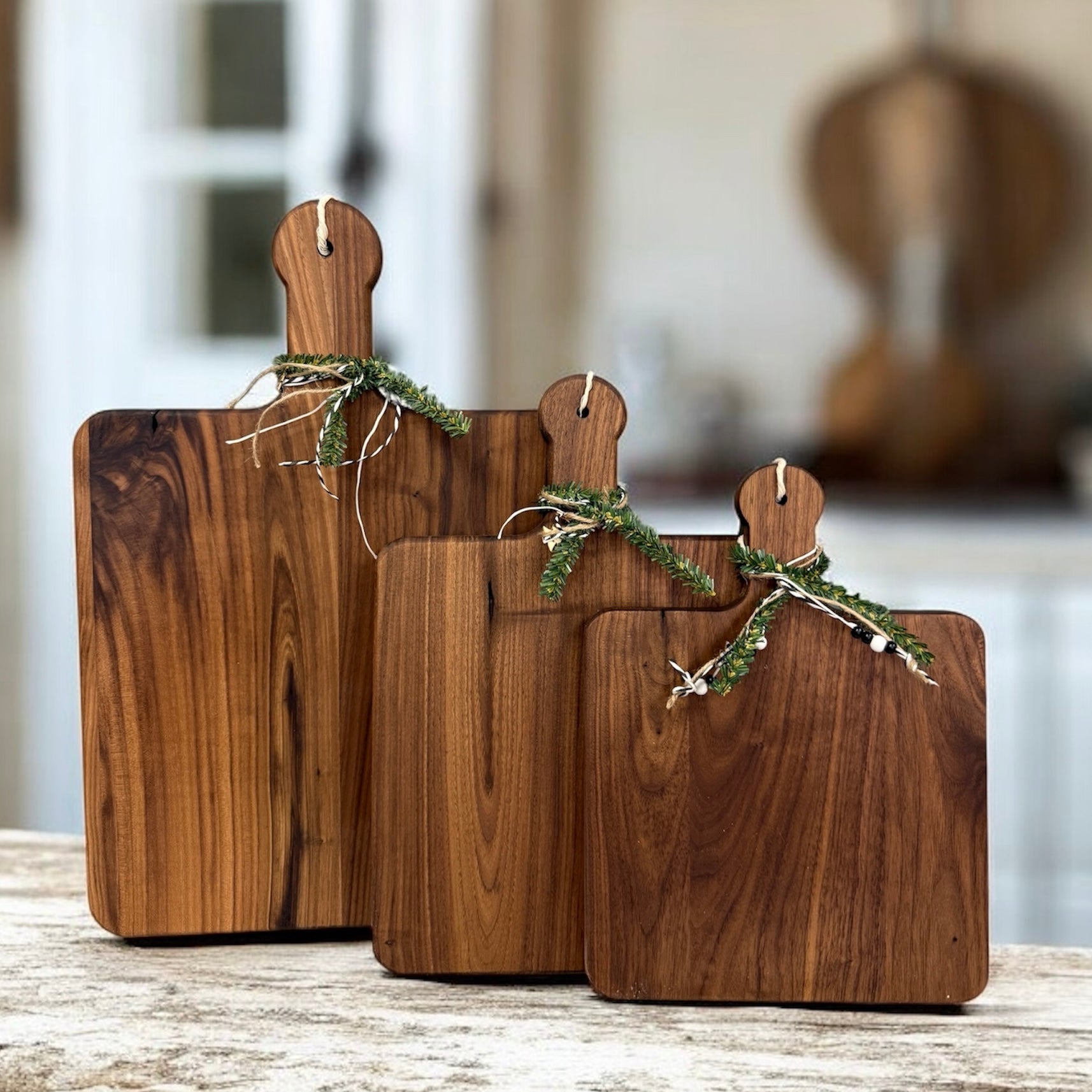 Black Walnut Cutting Board with Handle