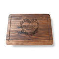 Flat Cutting Board with Juice Groove