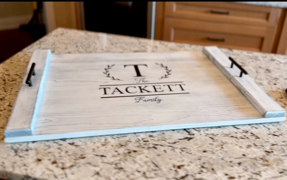 Personalized Painted Stovetop Cover