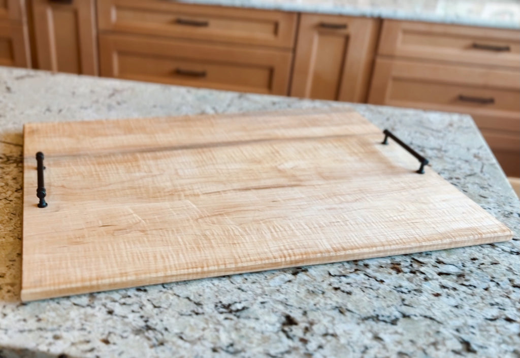 Solid Maple Stovetop Cover (Handcrafted)